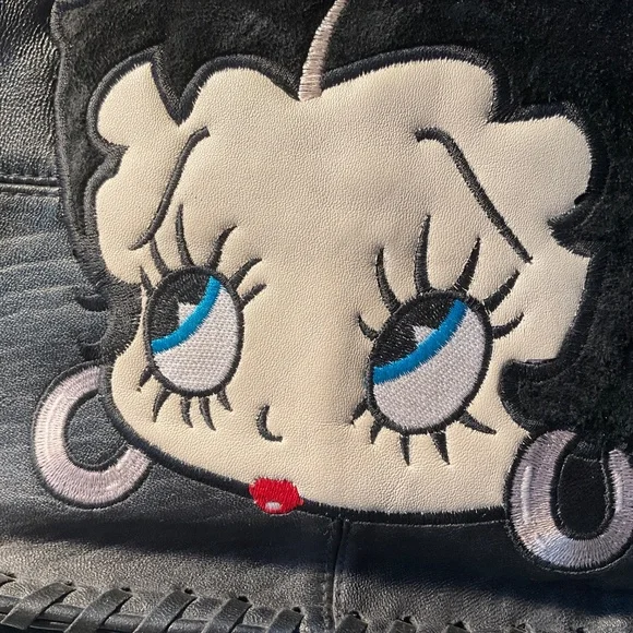 Big Betty Boop Leather a shoulder Bag Purse - Picture 3 of 10